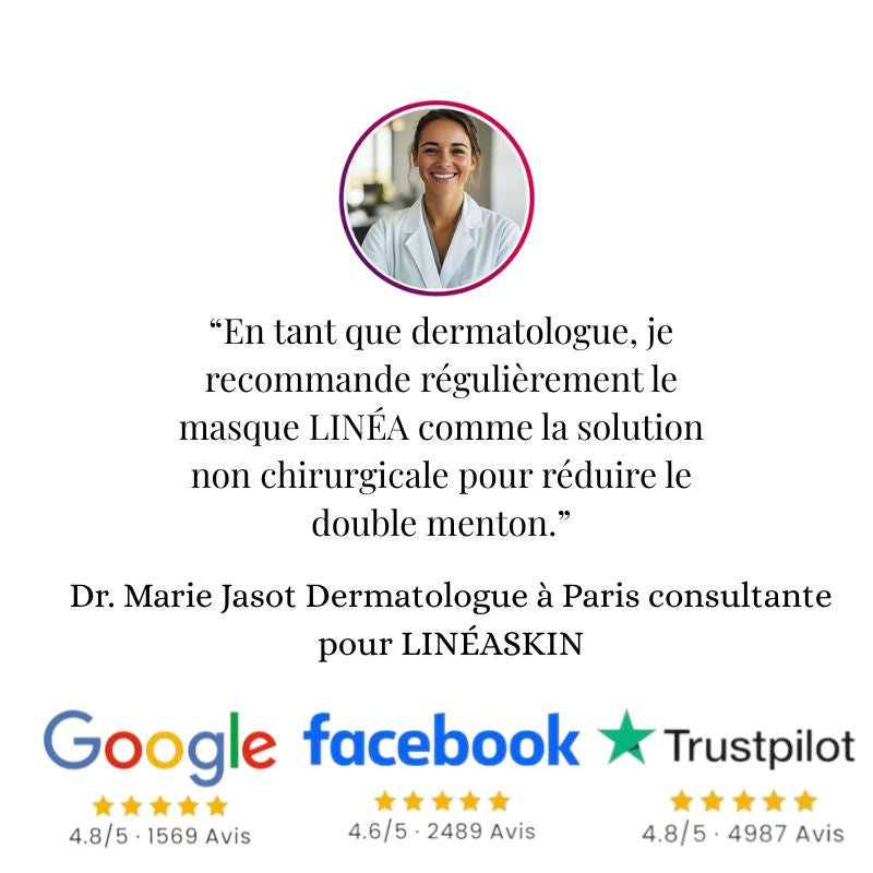 Masque LINÉA liftant - Élimine le double-menton